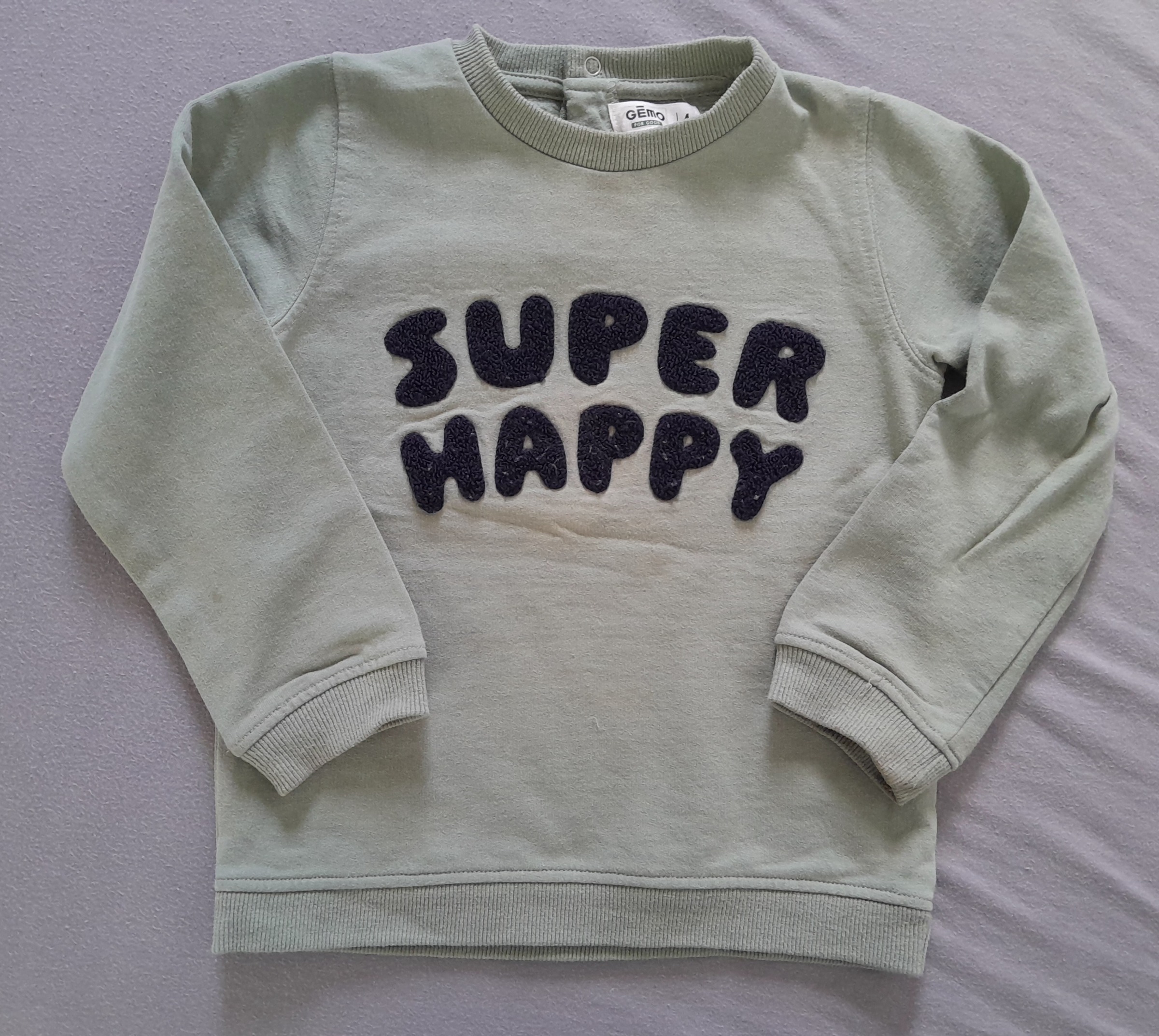 Sweat super happy