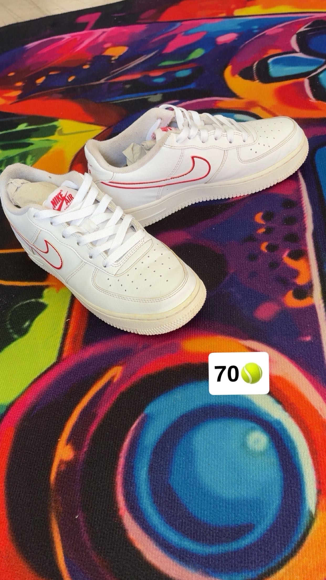 Air force one blanc et rouge