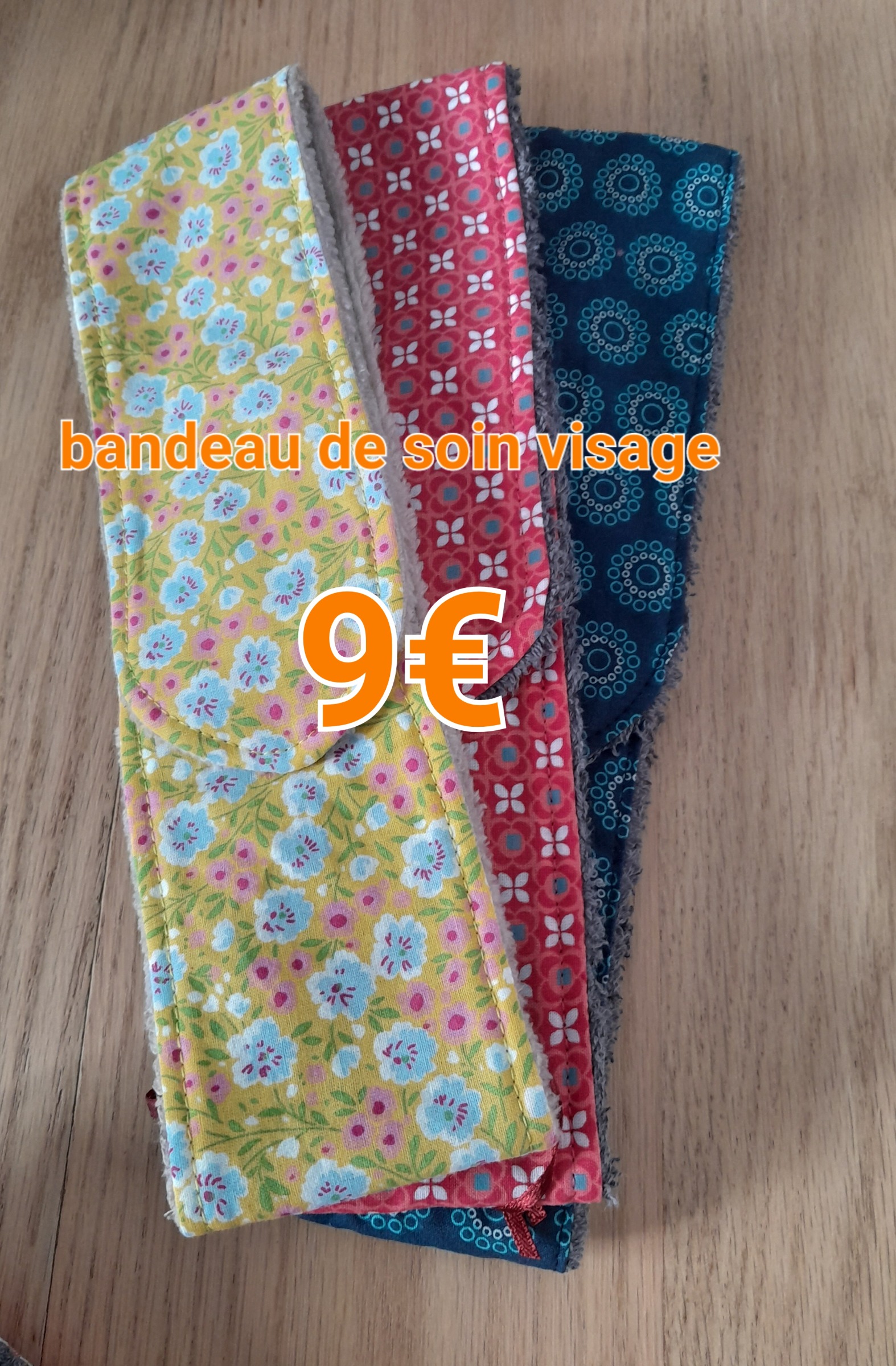 Bandeau soin visage