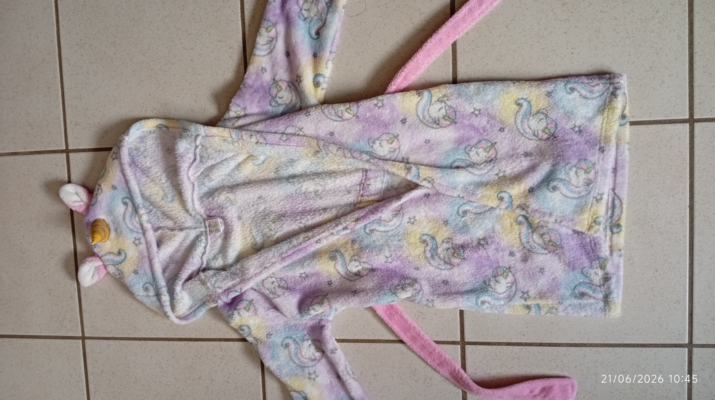 Peignoir 5/ 6 ans