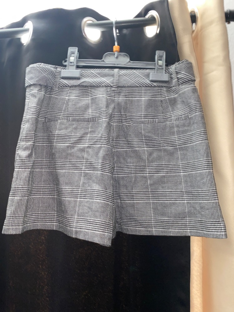 Short avec carreaux 2