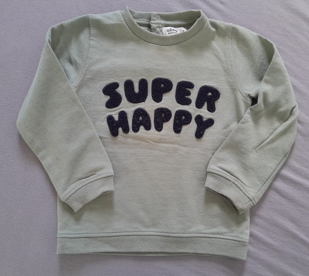Sweat marque gemo super happy