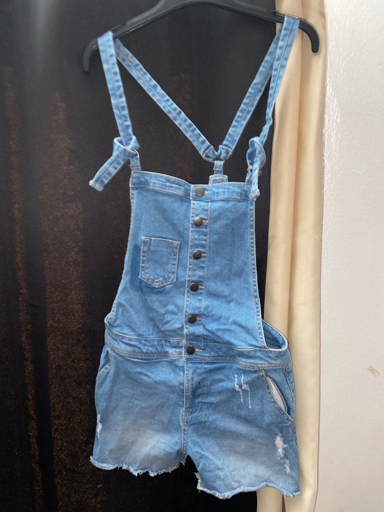 Salopette bleu , marque Kiabi , taille 36