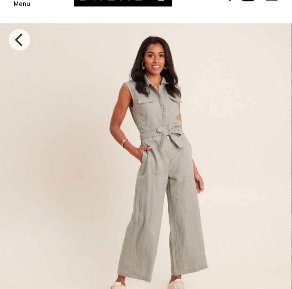 Vends secteur Nord 
Combinaison de la marque Breal NEUVE
Achetée 79.99€
100% lin
Taille 38 
Cause perte de poids